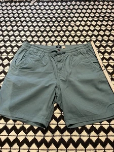 Superdry Herren Kurze Hose, Leinen Baumwolle Mischung 2XL Blau - Bild 1 von 12