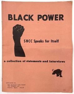 Student Nonviolent Coordinating Committee / Black Power SNCC Speaks 1st Edition - Imagen 1 de 8