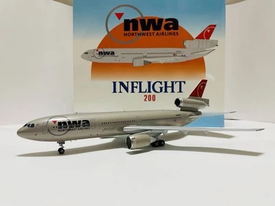 NWA Northwest Airlines - McDonnell Douglas DC-10-30 N226NW Inflight Models 1/200 - Image 1 of 4