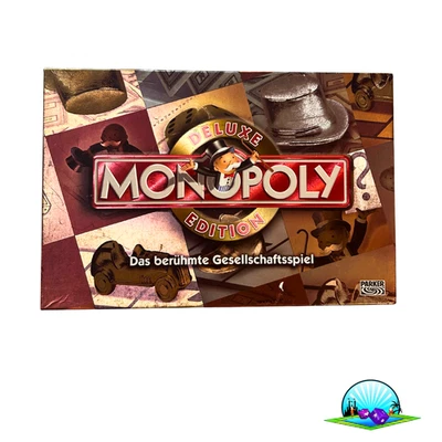 Monopoly Deluxe Edition Brettspiel Spiel Parker 2003 - Vollständig - Bild 1 von 4