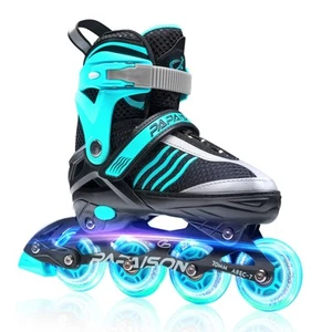 PAPAISON Adjustable Inline Skates Boys Ages 4-12, Roller Skates for Girls Kid... - Picture 1 of 6
