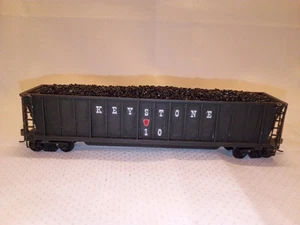HO Scale Modelleisenbahn KEYSTONE #10 Gondel Kohlewagen mit Festladung -... - Bild 1 von 5