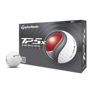 TaylorMade 2024 TP5x White Golf Balls (1 Dozen) - Picture 1 of 3