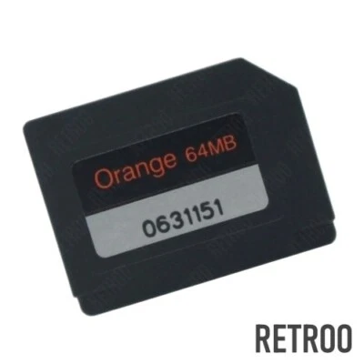 Orange MultiMedia Card 64MB RS-MMC Type Memory Card Camera/Phone/Players/PDA - Image 1 of 2