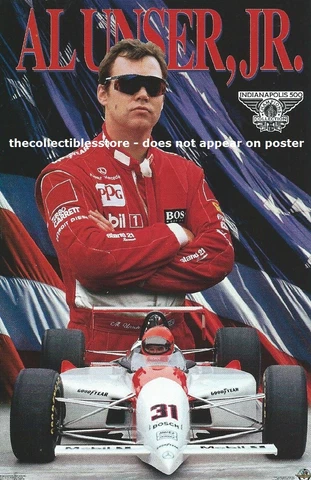 AL UNSER JR INDIANAPOLIS 500 CHAMPIONS COLLECTION COSTACOS MINI PHOTO POSTER Cover