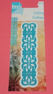 Joy! Crafts Cut & Embossing Fleur De Lys Border Die 6002/0133 - Picture 1 of 1
