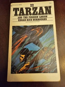 Tarzan & The Foreign Legion BY EDGAR RICE BURROUGHS ACE PB FANTASY CLASSIC BORIS - Foto 1 di 9