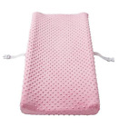 Baby Plush Dot Changing Pad Covers, Diaper Changing Table Pad Sheet Covers for N
