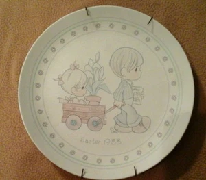 Precious Moments Collectors Plate Easter 1988 #215996 - Picture 1 of 7