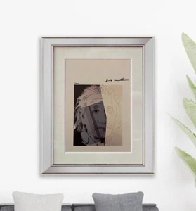 Andy Warhol $ Original Hand-signed Lithograph $ COA & Appraisal of $3,500.*.! - Picture 1 of 12