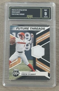 Drew Gilbert 2022 Panini Elite Extra Edition Future Threads GMA 9 - Picture 1 of 1