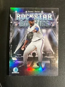 Kumar Rocker 2025 Bowman Rockstar Rookies Chrome Card RR-6 - Picture 1 of 2