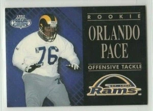 1997 Pro Line Gems Football Card #71 Orlando Pace Rookie - Picture 1 of 2