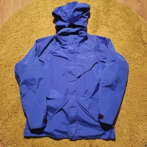 Vintage Marmot Gore-Tex Ski Schnee Mantel Jacke 90s Herren M Zip Up Winter Tech Blau - Bild 1 von 18
