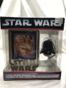 Star Wars Darth Vader 2-teiliges Holiday Ornament Set Kurt Adler inkl. & Lucasfilme - Bild 1 von 1