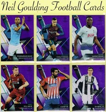Topps Champions League FINEST 2018-2019 ☆ PURPLE PARALLEL #/250 ☆ Football Cards