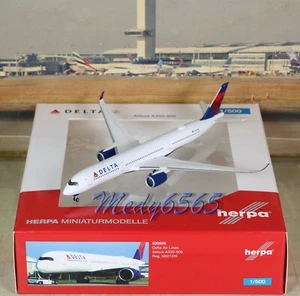 Herpa Wings Delta (N501DN) A350-900 (NG) VERY RARE 1/500 - Picture 1 of 5