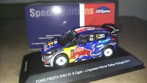 Ford Fiesta WRC Ogier Rally Portugal 2017 win 1/43rd diecast Ixo WRC limited ed - Picture 1 of 8