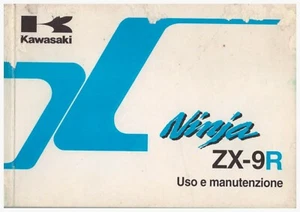 Folleto Manual Uso y Mantenimiento Kawasaki ZX9-R Ninja ZX900-B Edizione 1994 - Imagen 1 de 3