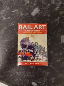 Neu! - Züge / Rail Art - Deck 55 Spielkarten ''Piatnik'' - Made in Austria - Bild 1 von 6