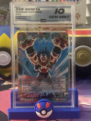 CAG 10 SSB Gogeta Resonant Explosion 2021 EX04-.3 - Image 1 of 2