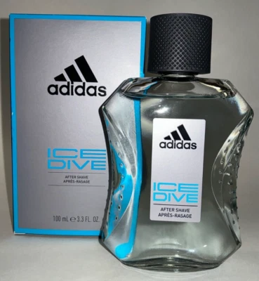 Adidas Ice Dive After Shave Splash Cool & Aquatic con extracto marino 3,3 fl oz Foto 1 de 4