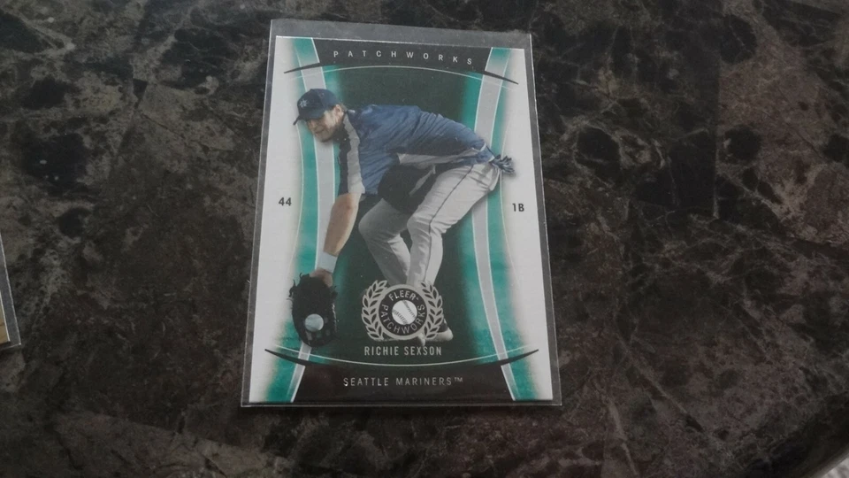 2005 FLEER PATCHWORKS #44  RICHIE SEXSON   BASEBALL CARD - Image 1 of 2