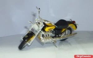 Modelo Moto - Honda F6C (Maisto) Escala 1:18 Amarillo Negro Sin Base Y Teca - Imagen 1 de 4