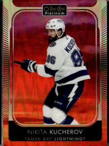 2021-22 O-Pee-Chee Platinum #102 Nikita Kucherov Pee-Chee Platinum - Sunset - Picture 1 of 2