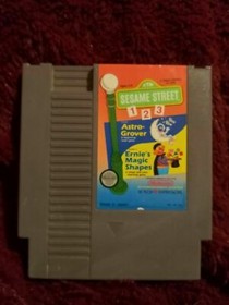 🔥Sesame Street 123 (Nintendo Entertainment System, 1989) NES tested no case