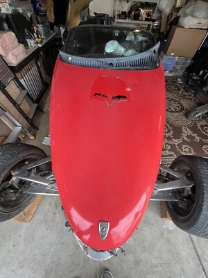✅ PANEL DEL CAPÓ SUPERIOR CENTRAL CHRYSLER PLYMOUTH PROWLER 97-02 OEM (ROJO MERODEADOR) ✅ Foto 1 de 4