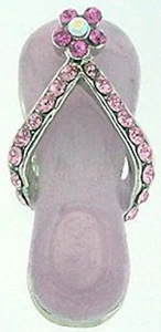 Flip Flop Anhänger mit Kristallen - Bild 1 von 1