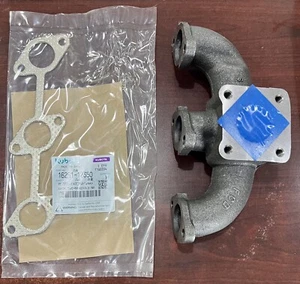 1G700-12310 Genuine OEM Kubota Exhaust Manifold & 16261-12350 Gasket (Quantity) - Picture 1 of 3