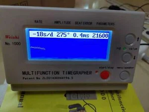 Tester temporizzazione orologio meccanico Timegrapher macchina multifunzione MTG-1000 - Foto 1 di 1