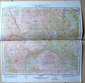 Military Secret Topographic Maps, Terpani, Berat, Albania, 1980. 1:25.000 - Picture 1 of 1