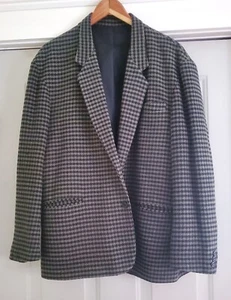 RARO Japonés-Francés De Colección Años 80 Mishima París Tokio Nueva Ola/Memphis Blazer - Imagen 1 de 7