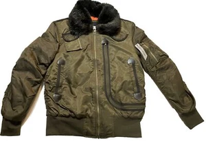 American Stitch Bomber Flugjacke Herren Gr. M Medium Neu mit Etikett - Bild 1 von 9