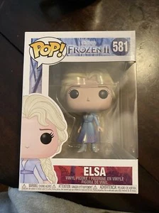 Funko Pop Disney Frozen 2 Elsa #581 Vinyl Figure New in Box Ships Free! - Picture 1 of 4