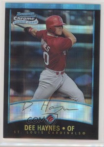 2001 Bowman Chrome Rookie Refractors X-Fractor Dee Haynes #150 Rookie RC
