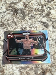 2023 Panini Prizm UFC - Silver Prizm #71 Sergei Pavlovich - Picture 1 of 2