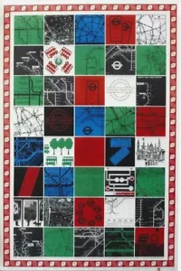 Original vintage poster LONDON SUBWAY SYSTEM MAPS c.1960 - Picture 1 of 1
