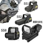 Red Green Dot Holographic Sight 551/553/558/HD101 Tactical Airsoft Scope Sight