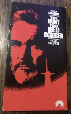 Sean Connery's the hunt for the red october vhs1990 tested - Image 1 of 4