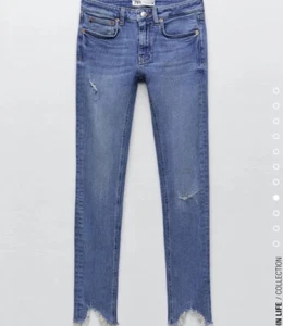 Pantalones de mezclilla ajustados para mujer Zara talla US 6 EUR 38 - Imagen 1 de 9