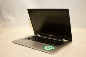 ASUS ChromeBook C423N Intel Celeron N3350 4GB Ram 32GB HDD - Picture 1 of 4