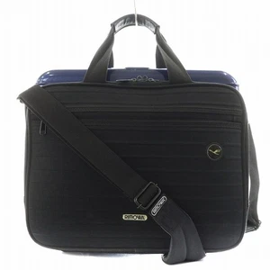RIMOWA Lufthansa Bolero Notebook Shoulder Bag 2way Briefcase Travel Case Used - Picture 1 of 12