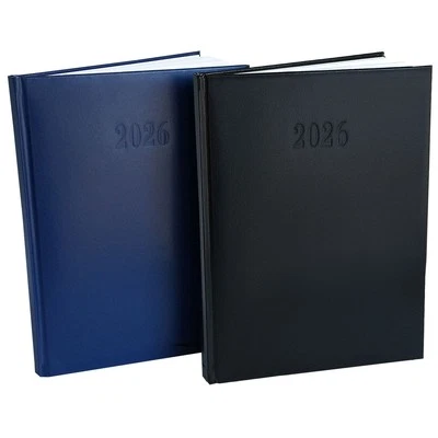 Chefplaner 2026 ca. DIN A4 Lederoptik Buchkalender 2026 Terminplaner Kalender - Bild 1 von 4