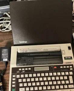 Brother EP-20 Correctronic Portable Typewriter & Cover - Excellent Barely Used! - Picture 1 of 14