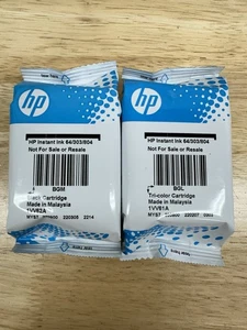 OEM Genuine HP 64 Black & Tri Color Ink Cartridge 64/303/804 - Picture 1 of 6