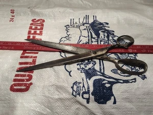 Vintage UNION 8"  Scissors Kitchen Shears Chrome Made in U.S.A. RARE FIND , ((C - Picture 1 of 13